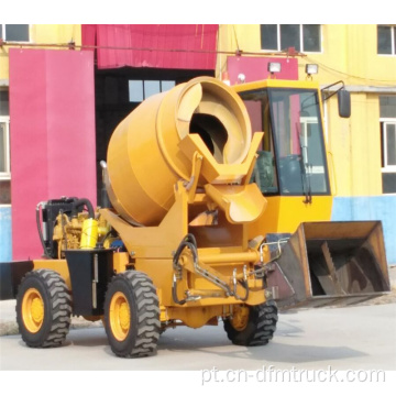 Misturador de concreto com carga automática Misturador de concreto portátil